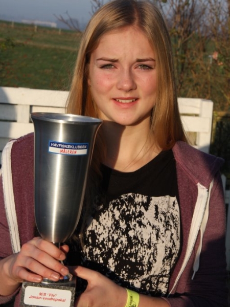 Katrine med Fiepokalen 2012