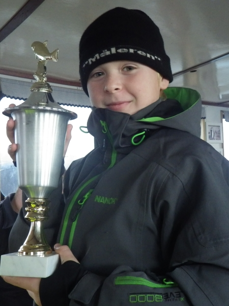 Jannick med Fiepokalen 2013