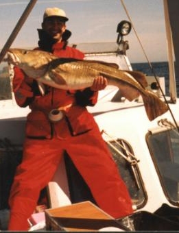 Målerens første 'måler' en torsk på 17 kg